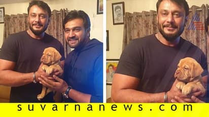 ದರ್ಶನ್ ಕೈ ಸೇರಿದ ‘ಭೀಮ'; ಸರ್ಜಾ ಕುಟುಂಬದಿಂದ ಸ್ಪೆಷಲ್ ಗಿಫ್ಟ್