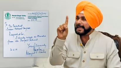 Congress' Navjot Singh Sidhu resigns as Punjab Cabinet minister