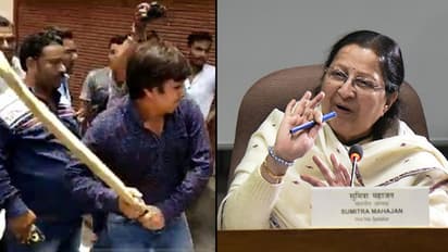 Sumitra Mahajan condemns Indore BJP MLA Akash Vijayvargiya’s cricket bat assault on municipal officer