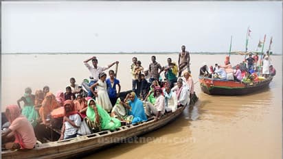 ಭಾರೀ ಮಳೆ : ಉಕ್ಕಿ ಹರಿಯುತ್ತಿರುವ ನದಿಗಳಿಂದ ಪ್ರವಾಹ ಪರಿಸ್ಥಿತಿ ನಿರ್ಮಾಣ