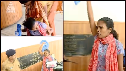 Thiruvananthapuram University College stabbing case: KSU workers stage protest inside secretariat compound