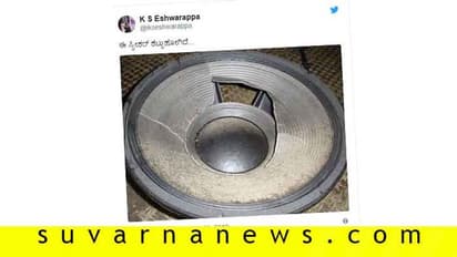 ಸೋಶಿಯಲ್ ಮೀಡಿಯಾದಲ್ಲಿ ಸದ್ದು ಮಾಡುತ್ತಿದೆ 'ಹರಿದು ಹೋದ ಸ್ಪೀಕರ್'!