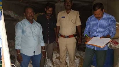 ಭರ್ಜರಿ ಕಾರ್ಯಾಚರಣೆ: ಲಕ್ಷಾಂತರ ಮೌಲ್ಯದ ಸಿ.ಎಚ್. ಪೌಡರ್ ಜಪ್ತಿ