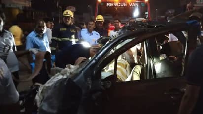 ಪುಣೆ: ಕಾರು ಟ್ರಕ್ ನಡುವೆ ಭೀಕರ ಅಪಘಾತ: 9 ವಿದ್ಯಾರ್ಥಿಗಳು ಸ್ಥಳದಲ್ಲೇ ಸಾವು