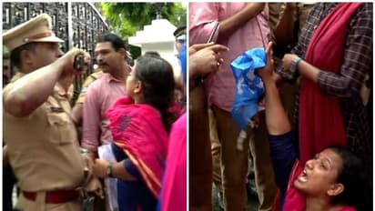 കൊച്ചിയില് വിദ്യാഭ്യാസ മന്ത്രിക്ക് കരിങ്കൊടി; ക്ലിഫ് ഹൗസിന് മുമ്പിലും കെഎസ്യു പ്രതിഷേധം