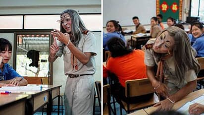 ഇത് ബാലി സ്റ്റൈല്; ഈ അധ്യാപകൻ ക്ലാസിൽ പഠിപ്പിക്കാനെത്തുന്നത് ഫാൻസി ഡ്രസ് ധരിച്ച്, കാരണം