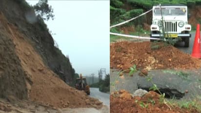 കാലവർഷം ശക്തം; മൂന്നാറിൽ മണ്ണിടിച്ചിൽ ഭീഷണി