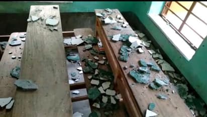 স্কুলেই যেন মরণফাঁদ, চাঙড় খসে মুর্শিদাবাদে গুরুতর আহত চার পড়ুয়া