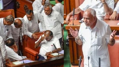 ആടിയുലഞ്ഞും പിടിച്ചുനിന്നും 13 മാസം; ഒടുവില് 'താമരക്കെണി'യില് വീണ് കുമാരസ്വാമി സര്ക്കാരിന്റെ പതനം