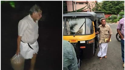 ജോലികഴിഞ്ഞ് അരിയും വാങ്ങി വീട്ടിലേക്ക് മടങ്ങുന്ന എംഎല്എ; സി.കെ ശശീന്ദ്രന്റെ ചിത്രങ്ങള് ഏറ്റെടുത്ത് സോഷ്യല് മീഡിയ