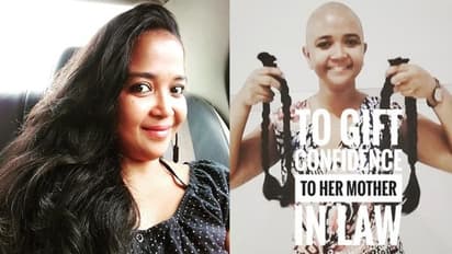 ನಿಜವಾಯ್ತು ಮಕ್ಕಳ ಸ್ಟೋರಿ: ಅತ್ತೆಗಾಗಿ ತಲೆ ಬೋಳಿಸಿಕೊಂಡ ಬೆಂಗಳೂರಿನ ಸೊಸೆ