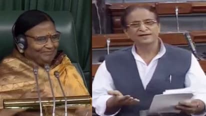 ಬಿಜೆಪಿ ಸಂಸದೆಗೆ ‘ಕಣ್ಣಿನಲ್ಲಿ ಕಣ್ಣನಿಟ್ಟು ನೋಡಬಾರದೆ’ ಎಂದ ಅಜಂ ಖಾನ್!