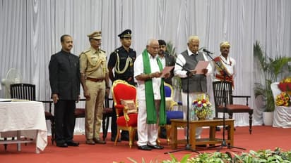 ಯಡಿಯೂರಪ್ಪ ಪ್ರಮಾಣ, ಪೋಟೋಗಳಲ್ಲಿ ಅನಾವರಣ..ಯಾರೆಲ್ಲ ಬಂದಿದ್ರು?