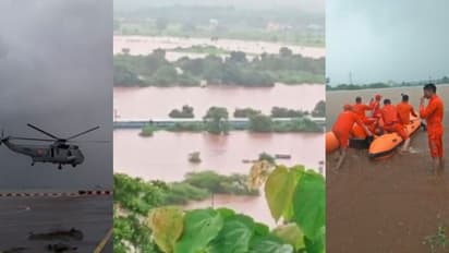 মহালক্ষ্মী এক্সপ্রেসে আটকে থাকা যাত্রীদের জলপথ ও আকাশপথে চলছে উদ্ধারের প্রচেষ্টা