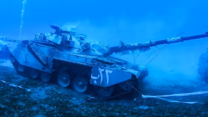 ആഴക്കടലിലെ സൈനിക മ്യൂസിയം; നീന്താം ടാങ്കുകള്‍ക്കൊപ്പം