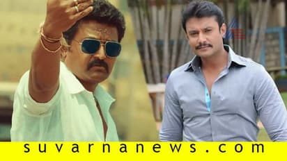 ಫುಟ್‌ಪಾತ್ ಮೇಲೆ ಹೋಗುತ್ತಿದ್ದ  ಕೋಮಲ್‌ಗೆ ಗುದ್ದಿದ ಕುರುಕ್ಷೇತ್ರ ?