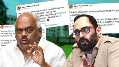 Speaker Ramesh Kumar's order patently illegal, malafide: Rajya Sabha MP Rajeev Chandrasekhar