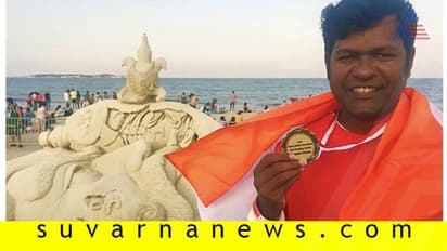 ಭಾರತೀಯ ಮರಳು ಶಿಲ್ಪಿ ಸುದರ್ಶನ್ಗೆ ಅಮೆರಿಕದ ಗೌರವ!