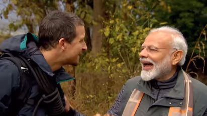 മോദി എത്തുന്ന 'മാന് വെര്സസ് വൈല്ഡ്' നിര്ണ്ണായക രംഗങ്ങള് പുറത്ത് -വീഡിയോ