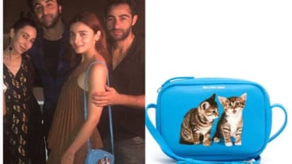 'പൂച്ചക്കുട്ടി' ബാഗുമിട്ട് ആലിയ ഭട്ട് ; വില അത്ര ചെറുതല്ല!