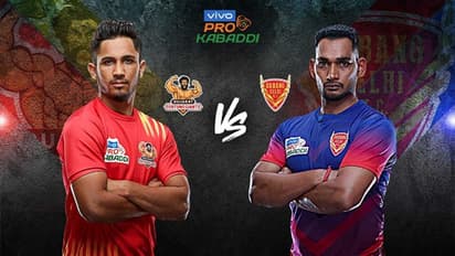 ಪ್ರೊ ಕಬಡ್ಡಿ 7 ಡೆಲ್ಲಿ ಬಗ್ಗುಬಡಿದು ಎರಡನೇ ಸ್ಥಾನಕ್ಕೇರಿದ ಗುಜರಾತ್