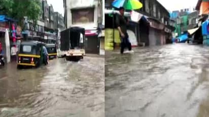 മഹാരാഷ്ട്രയിൽ മഴ ശക്തിപ്രാപിക്കുന്നു; ഗതാഗതം തടസ്സപ്പെട്ടു