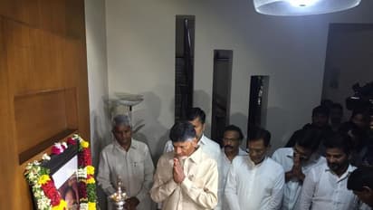 ఎన్టీఆర్ ను బర్తరఫ్ చేస్తే ముందుండి నడిపించారు: జైపాల్ రెడ్డి కుటుంబానికి చంద్రబాబు పరామర్శ