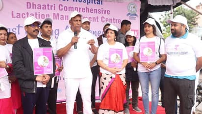 డబ్బా పాలు వద్దు -తల్లి పాలు ముద్దు: మంత్రి మల్లారెడ్డి