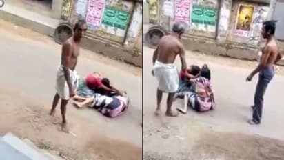 রাস্তায় শাশুড়ি বউমার তুমুল চুলোচুলি, ভাইরাল ভিডিও দেখে আঁতকে উঠছে ঘাটাল
