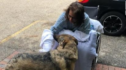 നായക്കുട്ടിയെ ചുംബിച്ച യുവതിക്ക് കൈകാലുകള് നഷ്ടപ്പെട്ടു