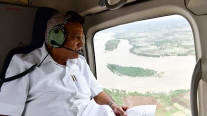 ಉತ್ತರ ಕರ್ನಾಟಕದಲ್ಲಿ ಮಹಾಮಳೆ:  ನೆರೆ ಪ್ರದೇಶಗಳಲ್ಲಿ ಸಿಎಂ ವೈಮಾನಿಕ ಸಮೀಕ್ಷೆ