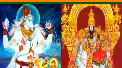 హయగ్రీవ జయంతి... లక్ష్మీదేవి సహిత విష్ణమూర్తి