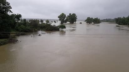 ಶಿವಮೊಗ್ಗ: ವರದಾ, ದಂಡಾವತಿಯಲ್ಲಿ ಪ್ರವಾಹ