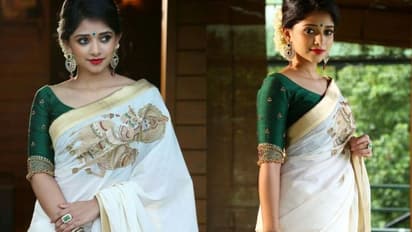 ഓണത്തിന് സാരിയുടുക്കാം രണ്ട് മിനിറ്റില്- വീഡിയോ