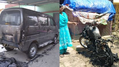 বাড়িতে থাকা বাইক, গাড়িতে আগুন, ৬ মাস ধরে দুর্গাপুরে রহস্যময় উপদ্রব