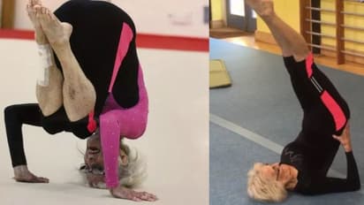 ഈ മുത്തശ്ശി സൂപ്പറാ; വയസ് 80, കിടിലൻ ജിംനാസ്റ്റിക്ക് താരമാണ് കേട്ടോ...