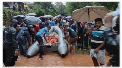 കാസര്‍ഗോഡ് മയിച്ചയില്‍ 200 കുടുംബങ്ങളെ രക്ഷപ്പെടുത്തി