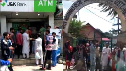 রাস্তায় মিলছে গাড়ি-অটো, এটিএম-এ লম্বা লাইন - ইদের আগেই স্বাভাবিক হচ্ছে উপত্যকা, দেখুন ভিডিও