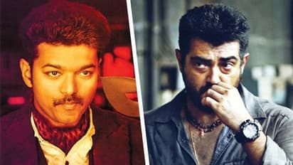 "வலிமை"யை பின்னுக்குத் தள்ளிய "மாஸ்டர்"... துள்ளி குதிக்கும் தளபதி ரசிகர்கள்.... டரியலில் தல ஃபேன்ஸ்...!