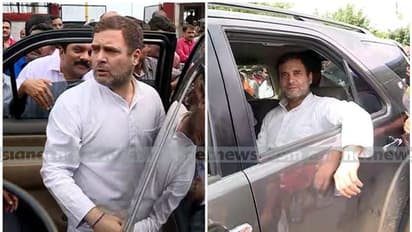 వయనాడ్లో రాహుల్ పర్యటన, వరద బాధితులకు పరామర్శ