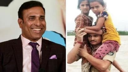 बाढ़ से बच्चों को बचाने को पुलिसवाला बन गया 'हनुमान', हो रही है तारीफ