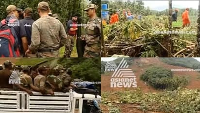 തെരച്ചില്‍ ഊര്‍ജിതപ്പെടുത്തി സൈന്യം; കവളപ്പാറയില്‍ പുതിയ വഴി വെട്ടുന്നു