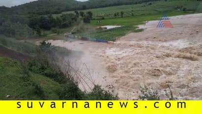 ಭಾರೀ ಮಳೆಗೆ ಒಡೆಯಿತು ಡ್ಯಾಂ : ಸಾವಿರಾರು ಎಕರೆ ಜಲಾವೃತ