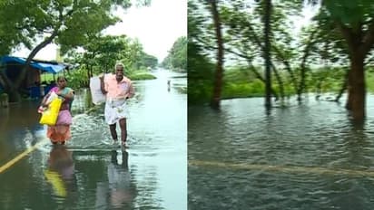 ആലപ്പുഴ - ചങ്ങനാശ്ശേരി റോഡിൽ രണ്ടാം ദിവസവും ഗതാഗതം സ്തംഭിച്ചു; വീടുകൾ വെള്ളത്തിൽ