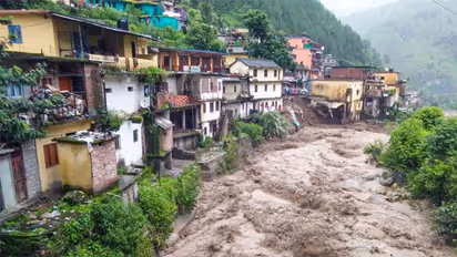 Watch: Cloudburst in Himachal's Dharamshala creates flash floods, terrifying video captures horror in hills