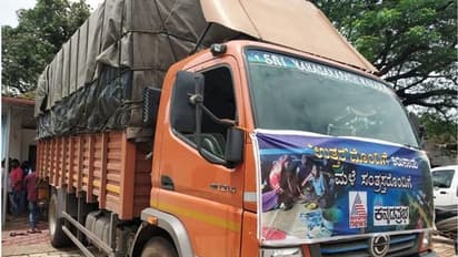 ನೆರೆ ಪ್ರದೇಶಗಳಿಗೆ 53 ಟ್ರಕ್ ಪರಿಹಾರ ಸಾಮಗ್ರಿ