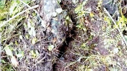 ಕೊಡಗಿನ ಪಟ್ಟಣಕ್ಕೆ ಎದುರಾಗಿದೆ ಭೂ ಸಮಾಧಿ ಆತಂಕ