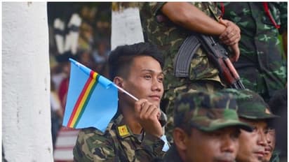 ത്രിവർണ്ണ പതാക ഇല്ല: സ്വന്തം പതാക ഉയർത്തി നാഗാ സംഘടനകൾ സ്വാതന്ത്ര്യ ദിനം ആഘോഷിച്ചു