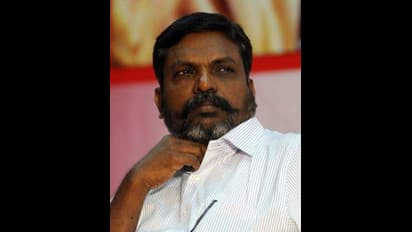 ராணுவத் தளபதியையே எதிர்க்க துணிந்த சிறுத்தைகள்...!! பதவிவெறி என சந்தேகம் கிளப்பும் திருமாவளவன்..!!