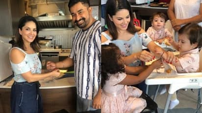 രക്ഷാബന്ധന് ആഘോഷിച്ച് സണ്ണി ലിയോണും കുടുംബവും; ഫോട്ടോകൾ വൈറൽ